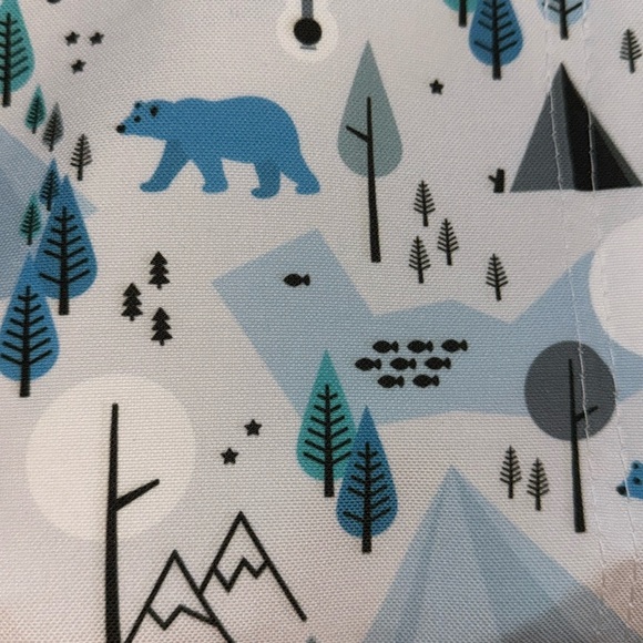 💗❄️GENUINE SAIL CLOTH TOTE BAG - WINTER CAMPING - GIFT❄️💗 - Picture 3 of 11